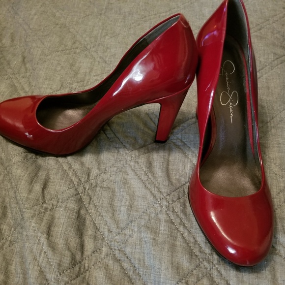 Jessica Simpson Shoes - Red heels